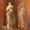 Woman In White By Mersad Berber Diamond Painting