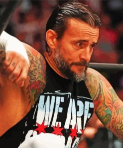 Cool CM Punk Diamond Painting