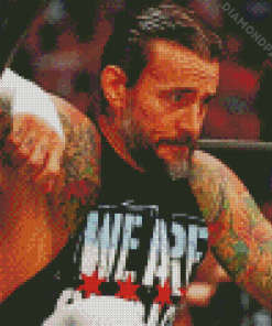 Cool CM Punk Diamond Paintings