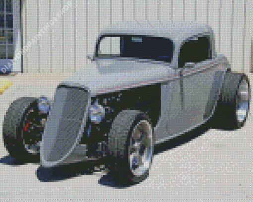 Grey 33 Ford Diamond Paintings