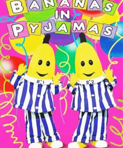 Bananas In Pajamas Animation Diamond Painting