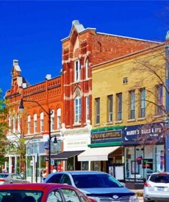 Barrie Buildings Diamond Painting