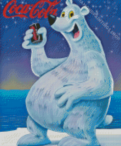 Coca Cola Polar Bear Diamond Painting