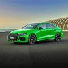 Green Audi A3 Diamond Painting