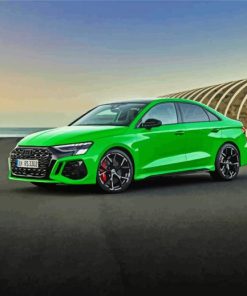Green Audi A3 Diamond Painting