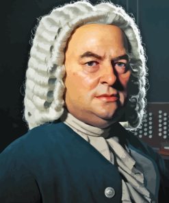Johann Sebastian Bach German Composer Diamond Painting
