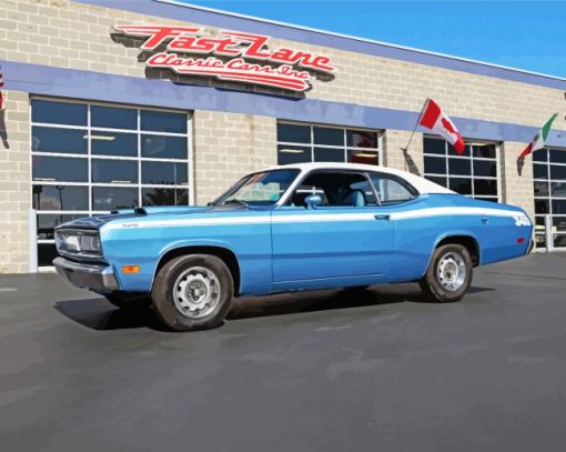 Plymouth Duster Diamond Painting