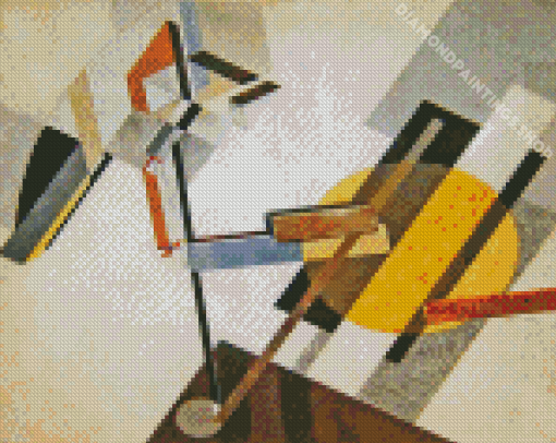 Proun 19D by El Lissitzky Diamond Painting