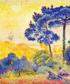 Provence Landscape By Henri Edmond Cross Diamond Painting