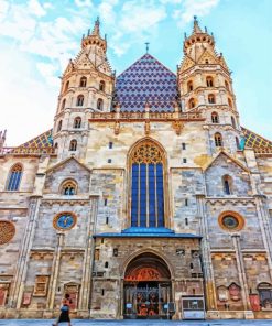 St Stephens Cathedral Vienna Austria Diamond Painting