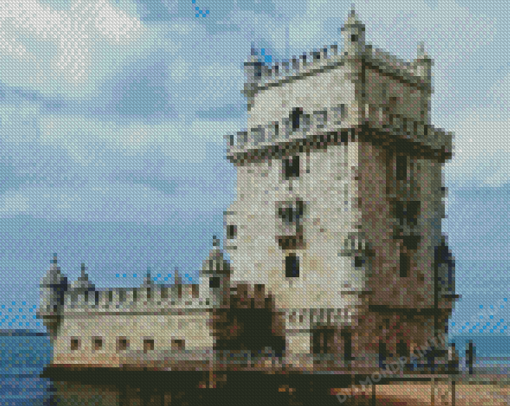 Belem Tower Diamond Painting