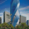 Bahrain United Tower Diamond painting