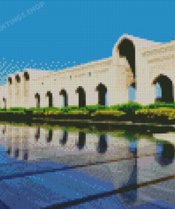 Sultan Qaboos Grand Mosque Diamond Painting