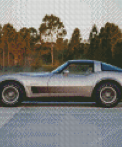 1982 Chevrolet Corvette Sport Car Diamond Painting
