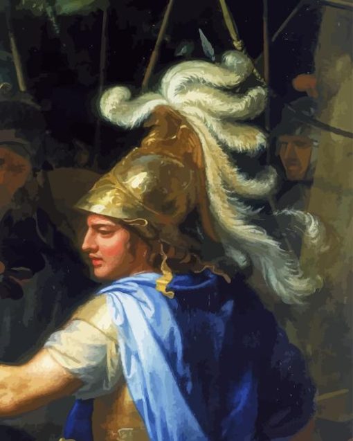 Alexander The Great Porus Charles Diamond Painting