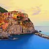Amalfi Coast Seascape Italy Diamond Painting
