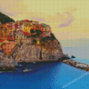 Amalfi Coast Seascape Italy Diamond Painting