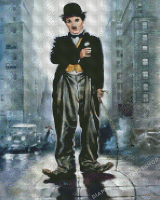 Charlie Chaplin Diamond Painting