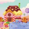 Dreamy Sweet Candy House Diamond Painting