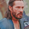 Keanu Reeves 47 Ronin Diamond Painting