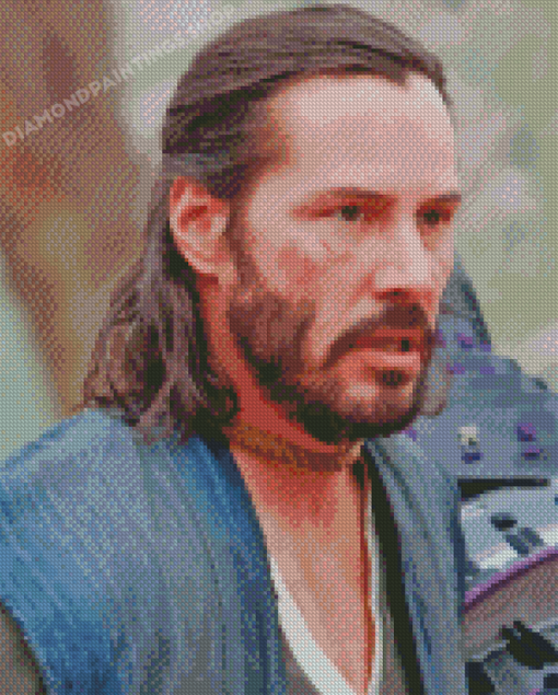 Keanu Reeves 47 Ronin Diamond Painting