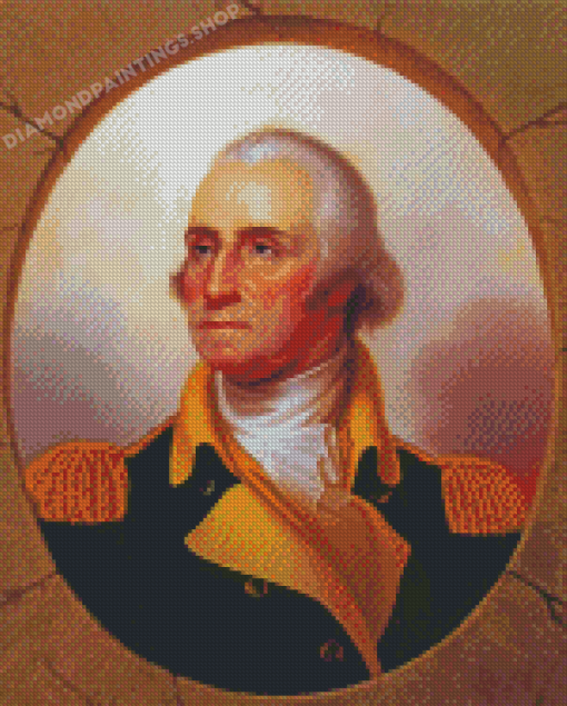 Vintage George Washington Diamond Painting