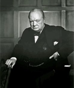 Winston Churchill Diamond Painting