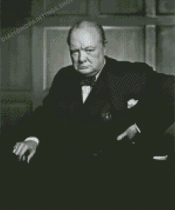 Winston Churchill Diamond Painting