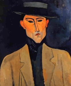 Man With A Hat Amedeo Modigliani Diamond Painting