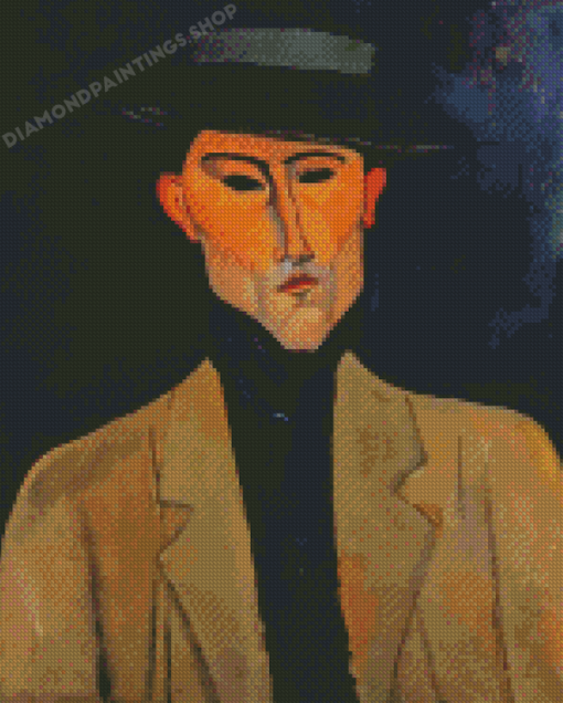 Man With A Hat Amedeo Modigliani Diamond Painting