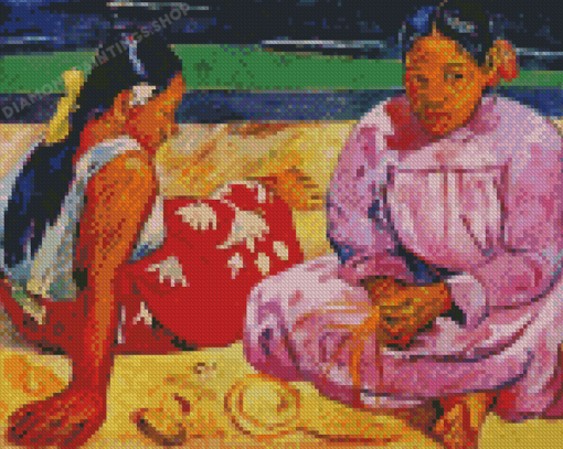Paul Gauguin Women On The Beach Diamond Painting