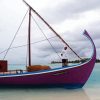 Dhoni Maldivian Wooden Boat Diamond Painting