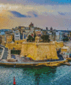 Harbor Of Malta Diamond Painting