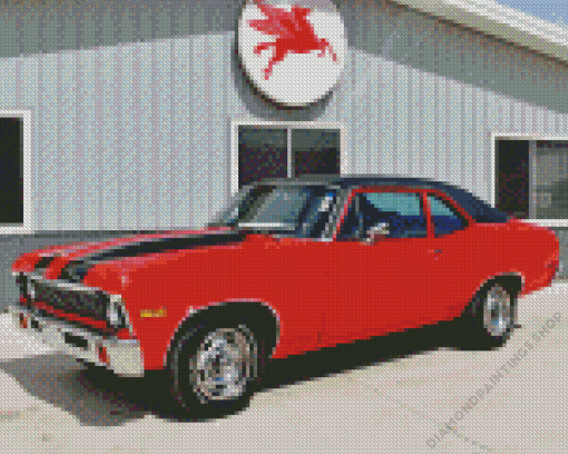 1970 Chevy Nova Diamond Painting