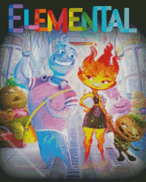 Elemental Poster Diamond Painting