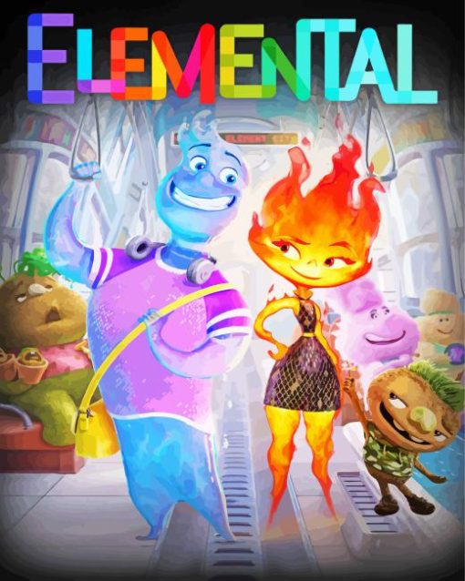 Elemental Poster Diamond Painting