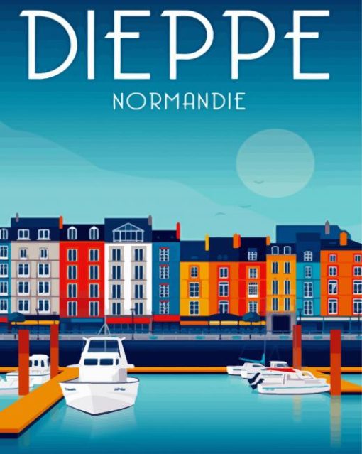 Aesthetic Dieppe poster diamond paints
