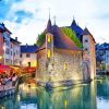 France Annecy City Diamond With Numbers