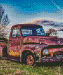 Old Ford Diamond Paintings