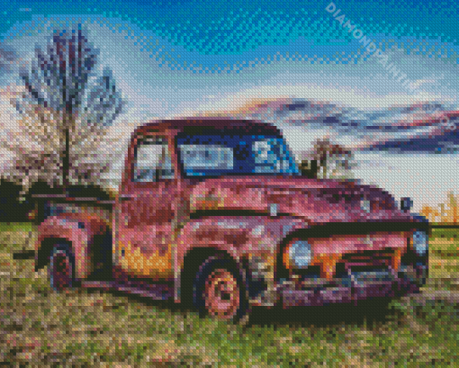 Old Ford Diamond Paintings