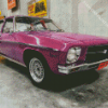 Purple Holden HQ Kingswood Diamond With Numbers