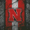 aesthetic Nebraska Cornhuskers football Diamond Dotz