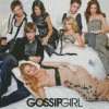 gossip girl movie poster Diamond With Numbers