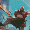 strong Kratos Diamond With Numbers
