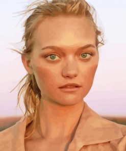 vogue model Gemma Ward Diamond With Numbers