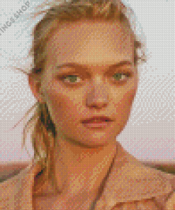 vogue model Gemma Ward Diamond With Numbers