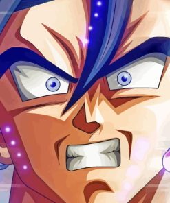 Angry Vegito Character Diamond Paintings