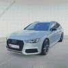 Audi S4 sport car Diamond With Numbers