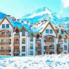 Bansko buildings Diamond With Numbers