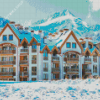 Bansko buildings Diamond With Numbers